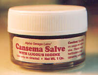 Cansema Salve - With Lugols
